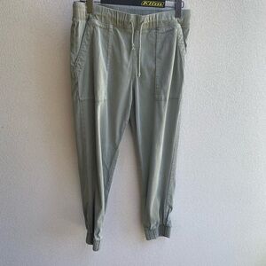 Cloth & Stone Joggers Pockets Lyocell Blend Size Medium